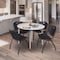 Regency Kahlo Round Table & Chair Sets, 48 W, 48 L, 29 H, Wood, Metal, Plastic Top, Maple TPL48RNDPLCM47BK - alternate 1